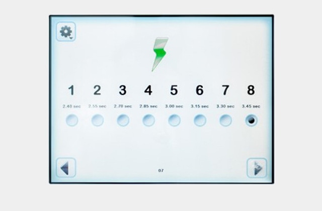 出力設定 レベル8